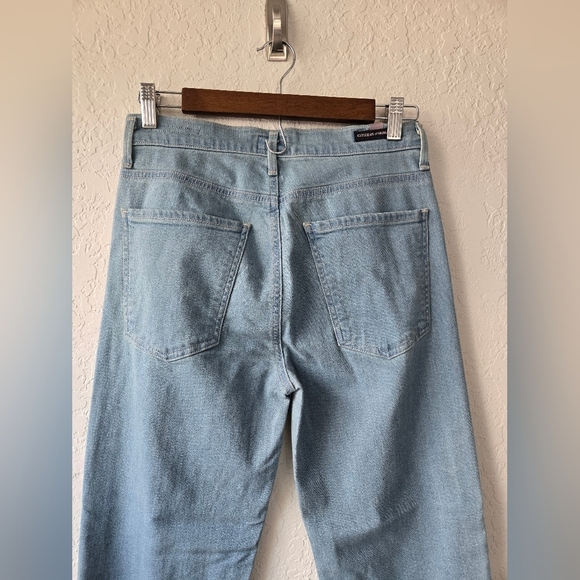 Citizens of Humanity High Rise Cigarette Ankle Light Wash Jeans Size 27 - Picture 6 of 16